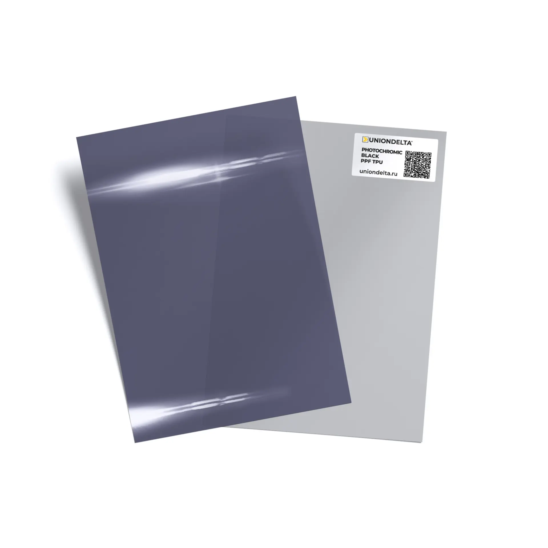 Образец A5 DELTASKIN PHOTOCHROMIC BLACK PPF TOP TPU